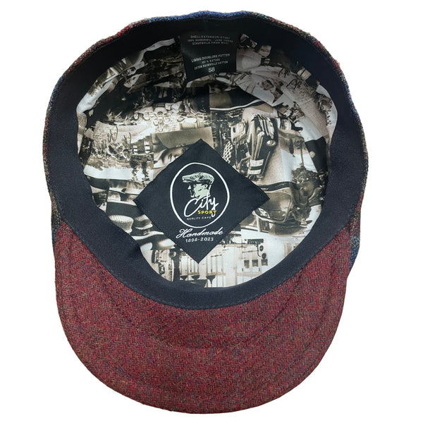 The Hat Shop City Sport Cap Red Lining
