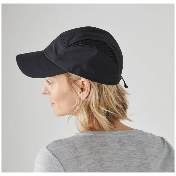 The Hat Shop Tilley Airflo Cooling Baseball Cap Black Side