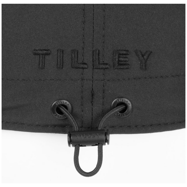 The Hat Shop Tilley Airflo Cooling Baseball Cap Black Back
