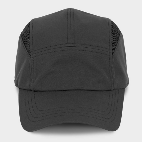 The Hat Shop Tilley Airflo Cooling Baseball Cap Black Front