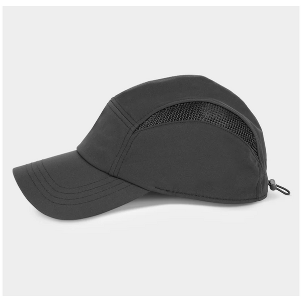 The Hat Shop Tilley Airflo Cooling Baseball Cap Black Side