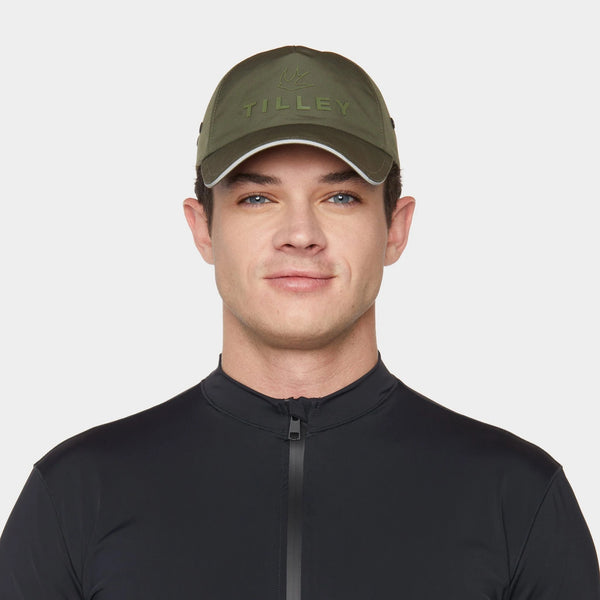 The Hat Shop Tilley All Weather Baseball Cap UPF50+ 'Olive'