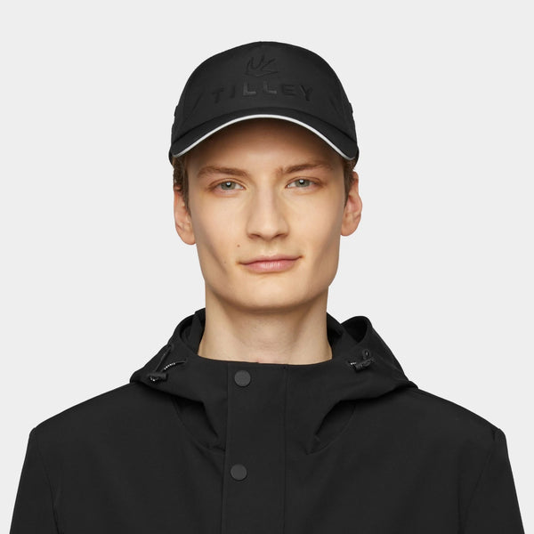 The Hat Shop Tilley All Weather Baseball Cap UPF50+ 'Black'
