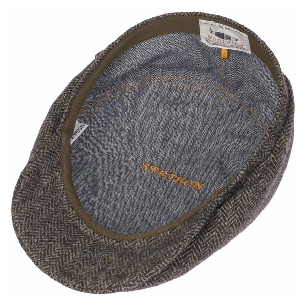 The Hat Shop Stetson Belfast Classic Wool Driver Cap Brown