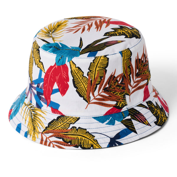 The Hat Shop Failsworth 100% Cotton Reversible Bucket Hat 'Teal'