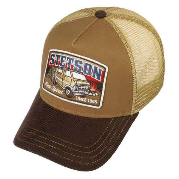 The Hat Shop Stetson By The Campfire Trucker Cap 'Brown'