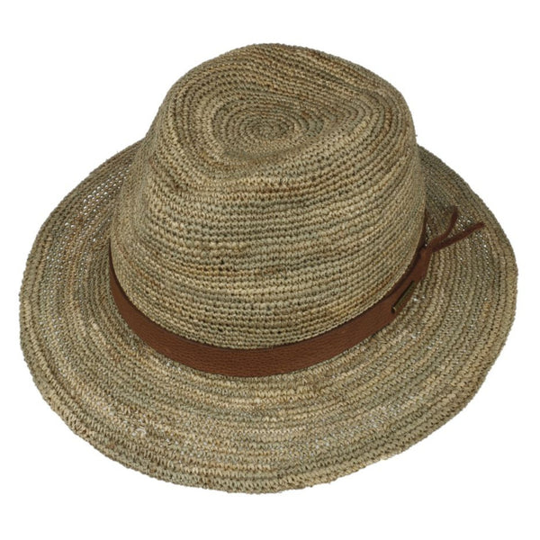 The Hat Shop Stetson Crochet Seagrass Traveller Hat