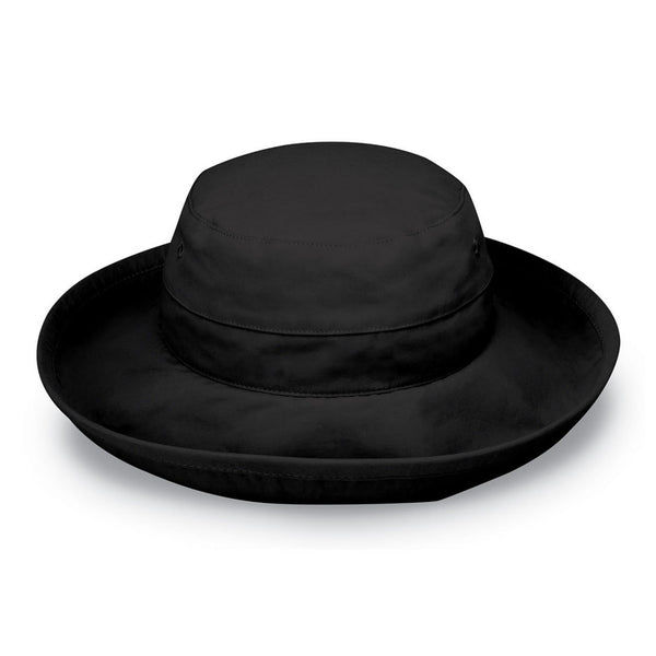 The Hat Shop Ladies Wallaroo 'Casual Traveler' Sun Hat UPF50+ Black