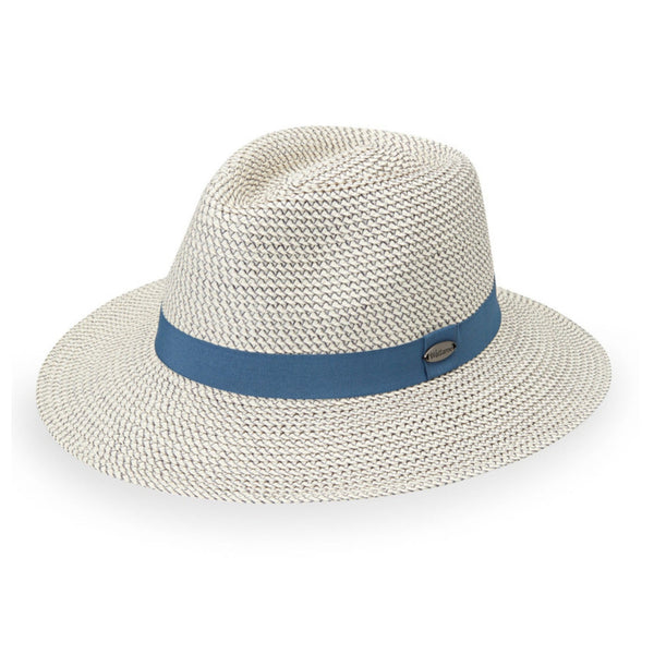 The Hat Shop Ladies Wallaroo 'Petite Charlie' Sun Hat UPF50+ Dusty Blue