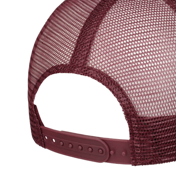 The Hat Shop Stetson Classic Cotton Trucker Cap 'Burgundy'