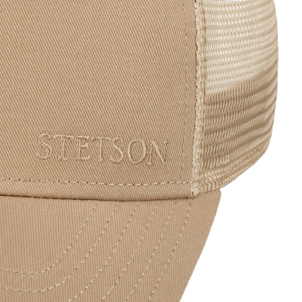 The Hat Shop Stetson Classic Trucker Cap Oatmeal