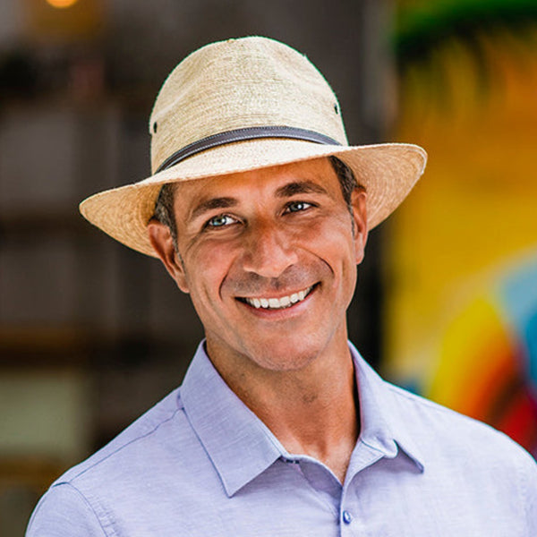 The Hat Shop Cortez Straw Sun Hat Lifestyle