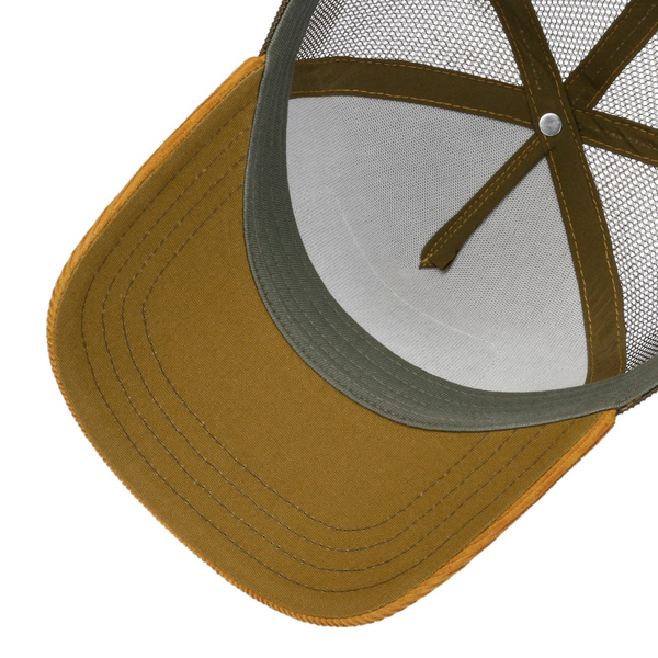 The Hat Shop Cowboy Skull Trucker Cap underside