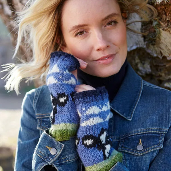 The Hat Shop Ladies Pachamama Dairy Cow Handwarmers