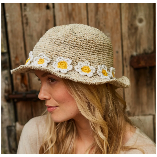 The Hat Shop Pachamama Daisy Chain Natural