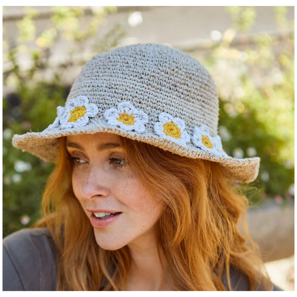 The Hat Shop Pachamama Daisy Chain Natural