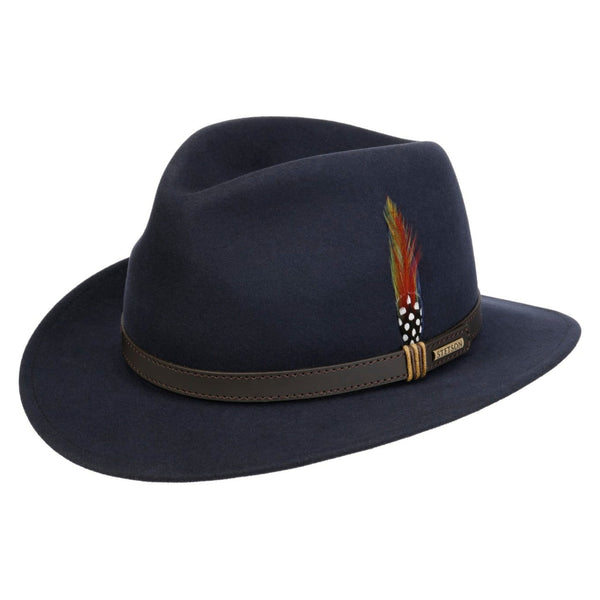 The Hat Shop Stetson Delvaro Soft Felt Traveller Hat