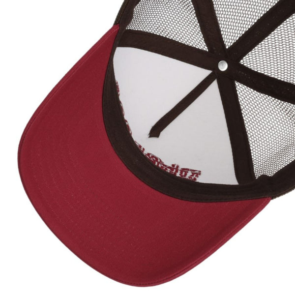The Hat Shop Stetson Endurance Trucker Cap 'Red'  Bottom