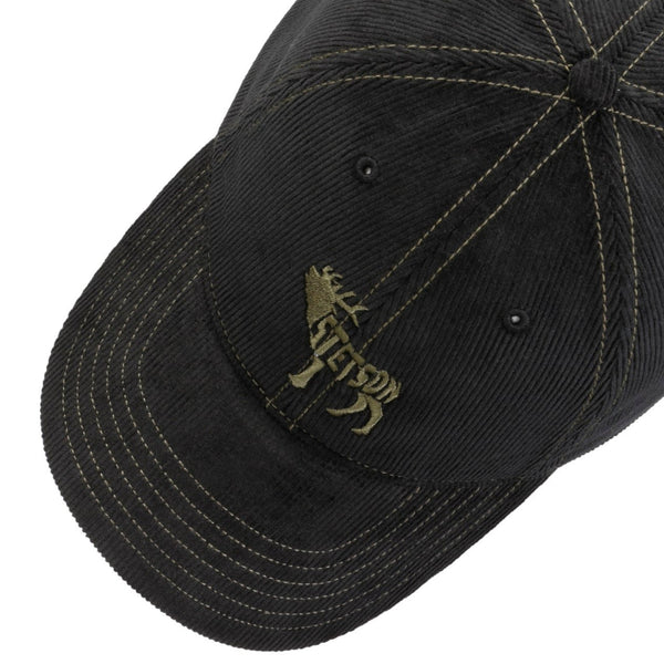Stetson Embroidered Deer Corduroy Cap