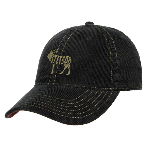 Stetson Embroidered Deer Corduroy Cap