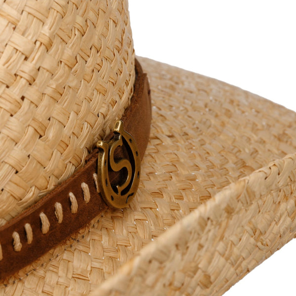 The Hat Shop Stetson Fair Oaks Western Straw Hat