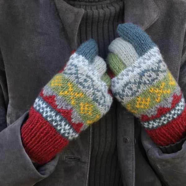 The Hat Shop Ladies Pachamama Finisterre Wool Gloves