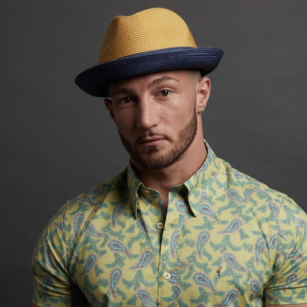 The Hat Shop Dasmarca Summer Trilby Hat 'Dijon'