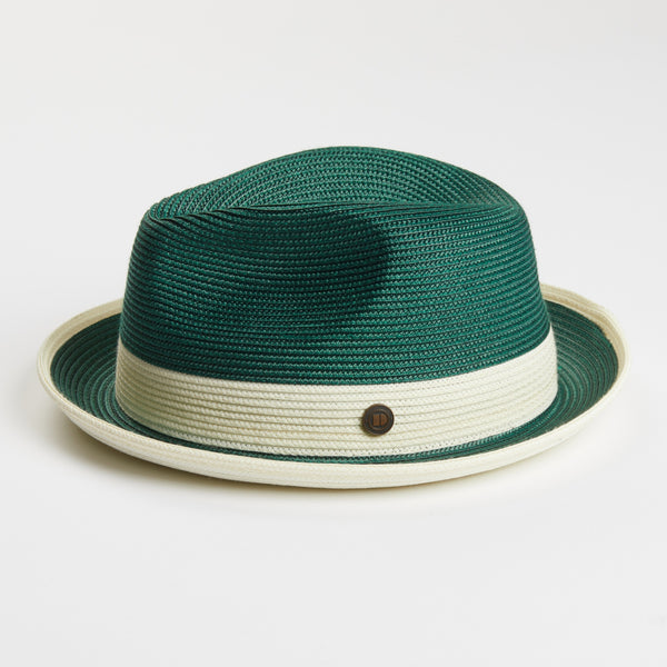 The Hat Shop Dasmarca Summer Trilby Hat 'Emerald'