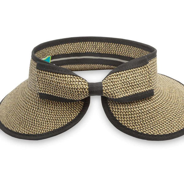 The Hat Shop Sunday Afternoons Rollable Garden Visor 'UPF50+' Tweed Back