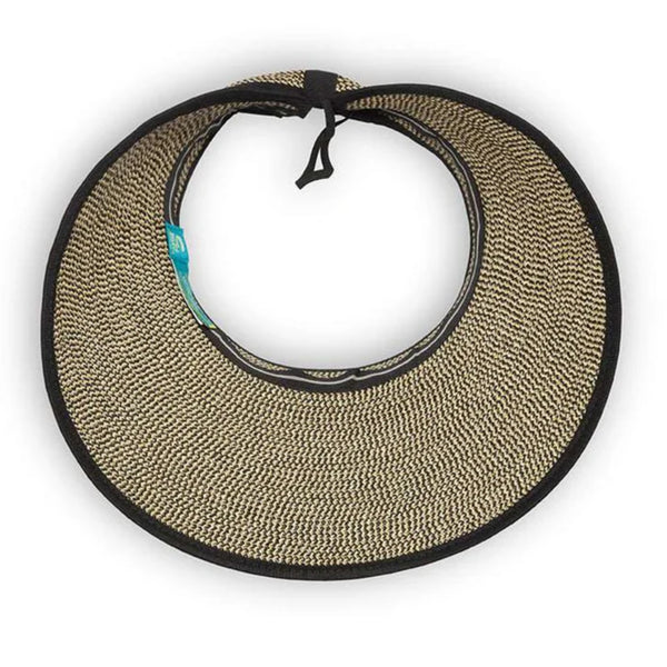 The Hat Shop Sunday Afternoons Rollable Garden Visor 'UPF50+' Tweed Bottom