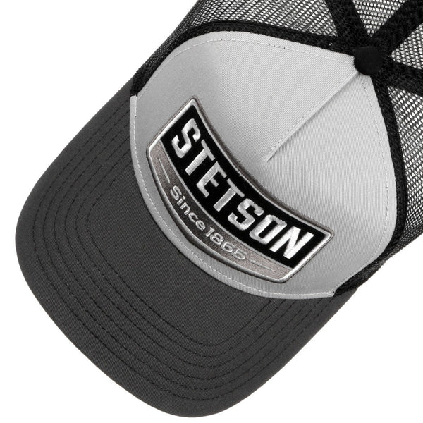 The Hat Shop Stetson Highway Trucker Cap Black