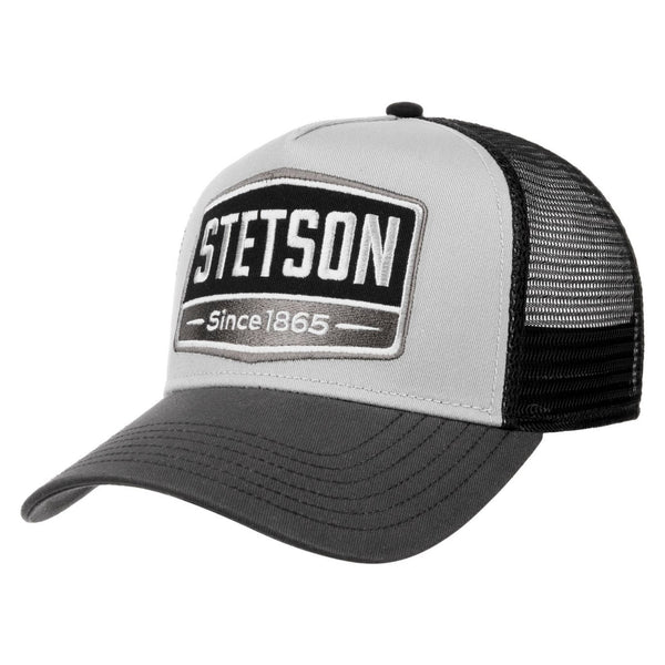 The Hat Shop Stetson Highway Trucker Cap Black
