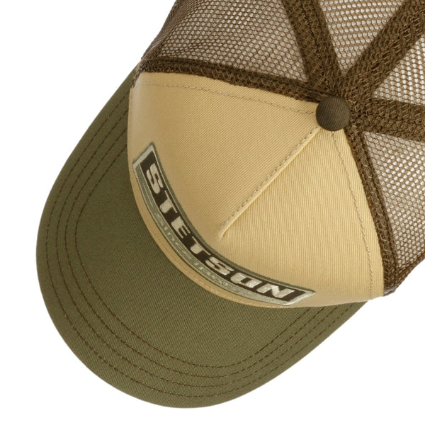 The Hat Shop Stetson Highway Trucker Cap 'Olive'