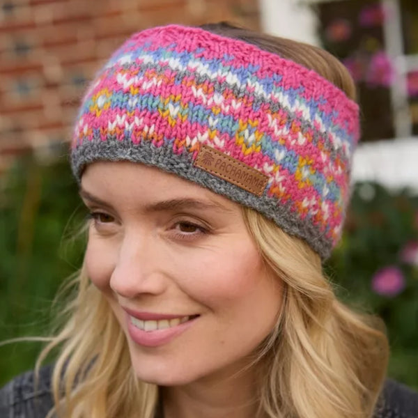 The Hat Shop Pachamama Iona Headband Pink