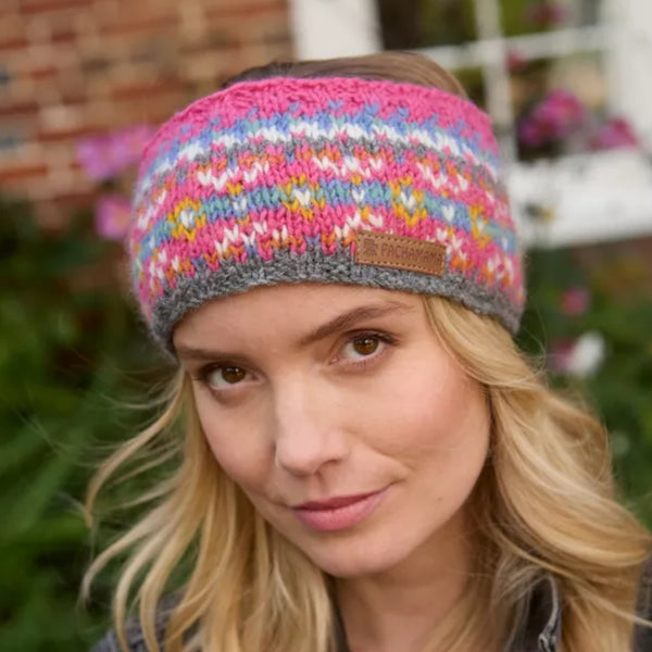The Hat Shop Pachamama Iona Headband Pink