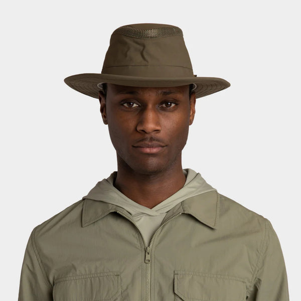 The Hat Shop Tilley LTM6 AIRFLO® Sun Hat Olive UPF50+ Lifestyle
