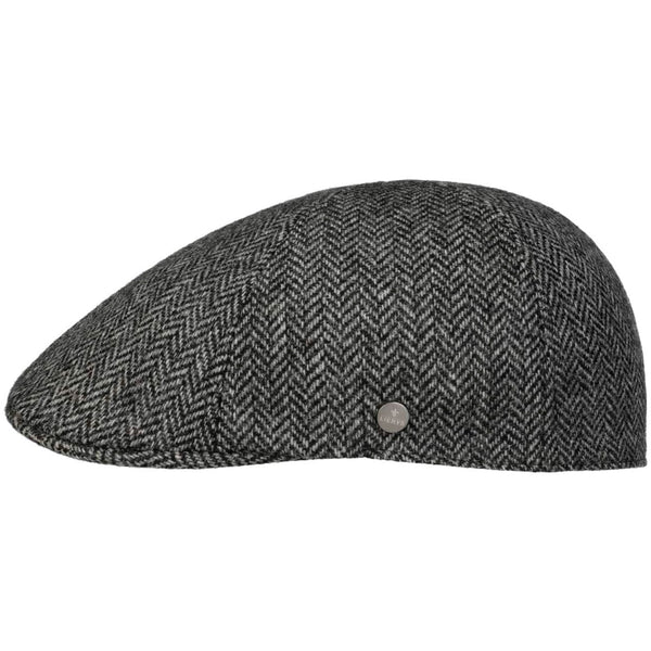 The Hat Shop Lierys Wool Duck Bill Cap Grey