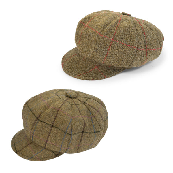 The Hat Shop Ladies Denton 100% Wool Chelsea Cap