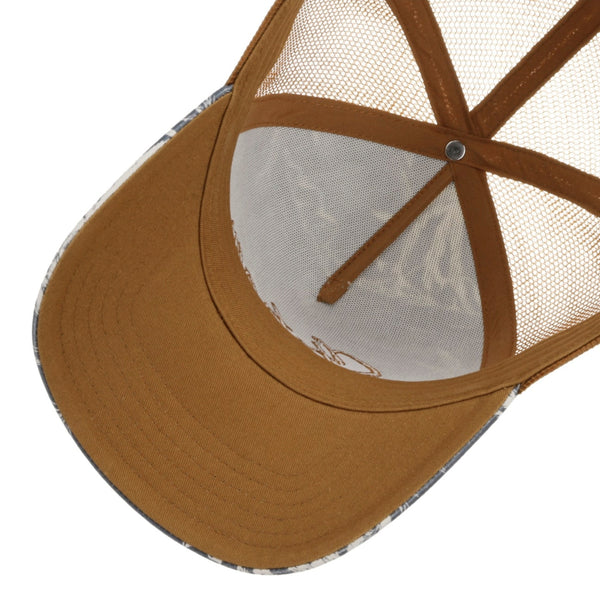 The Hat Shop Stetson Minimal Aloha Trucker Cap underside