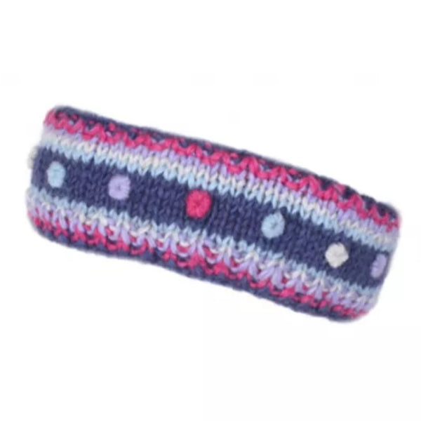 The Hat Shop Ladies Pachamama Montpellier Lined Headband 'Denim'