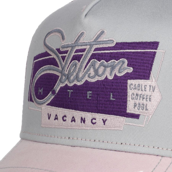 The Hat Shop Stetson Trucker Cap Purple