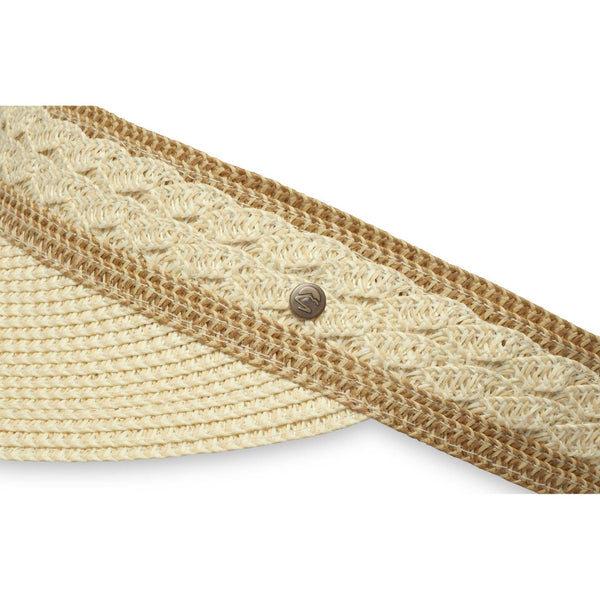 The Hat Shop Sunday Afternoons 'Oceana' Visor UPF50+ Close up