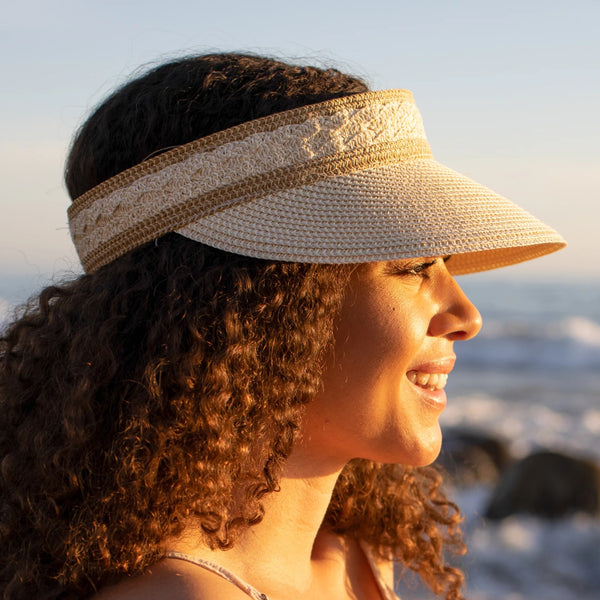 The Hat Shop Sunday Afternoons 'Oceana' Visor UPF50+ Lifestyle
