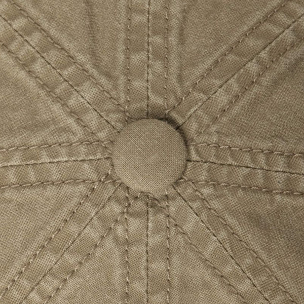 The Hat Shop Stetson Hatteras Organic Cotton Bakerboy - Newsboy Cap 'Olive'