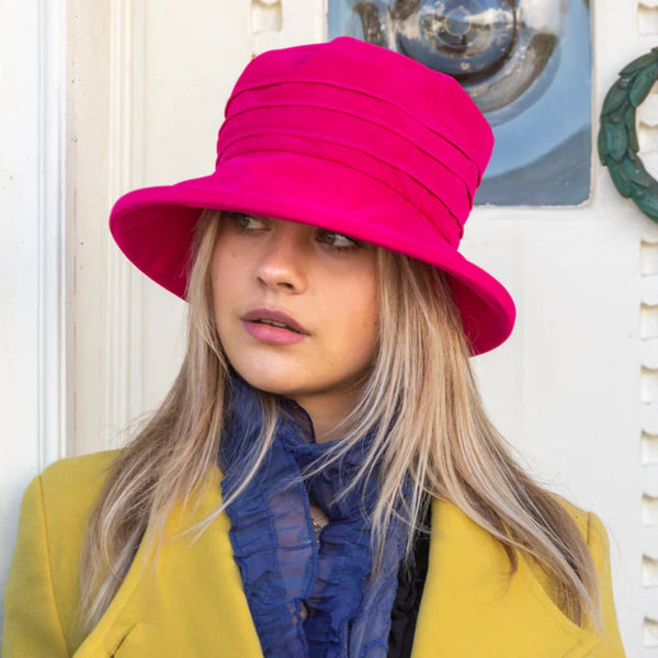 The Hat Shop Proppa Toppa Water Resistant Velour Packable Hat  Lifestlye