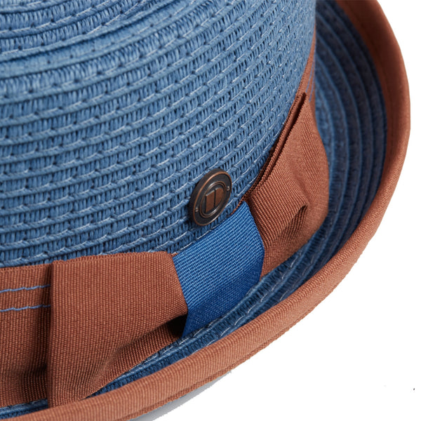 The Hat Shop Dasmarca Summer Pork Pie Hat 'Atlantic"