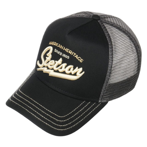 Stetson Since 1865 Trucker Cap 'Black'