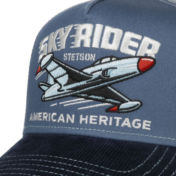 The Hat Shop Stetson Sky Rider Trucker Cap 'Navy'