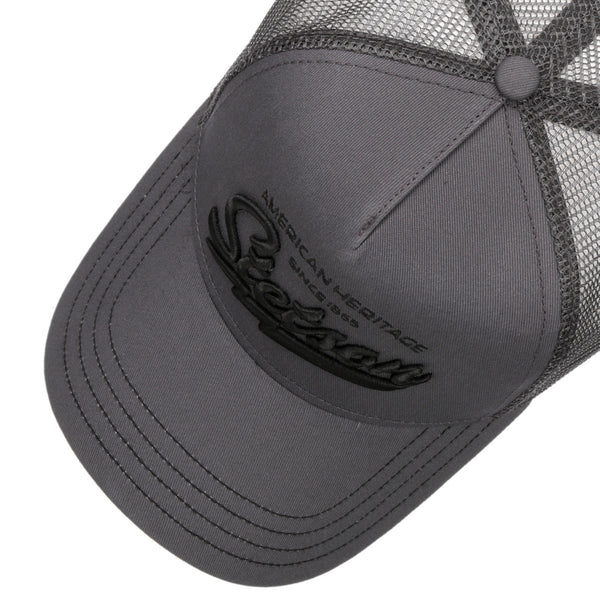 The Hat Shop Stetson Since 1865 Trucker Cap 'Grey'