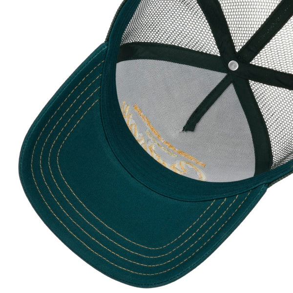 The Hat Shop Stetson Since 1865 Trucker Cap 'Petrol Blue'